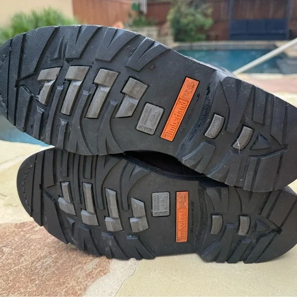 Timberland Pro Pit Boss 6” Work Boots Shoes Steel Toe 33034 Brown Size 9.5 M - Picture 10 of 15